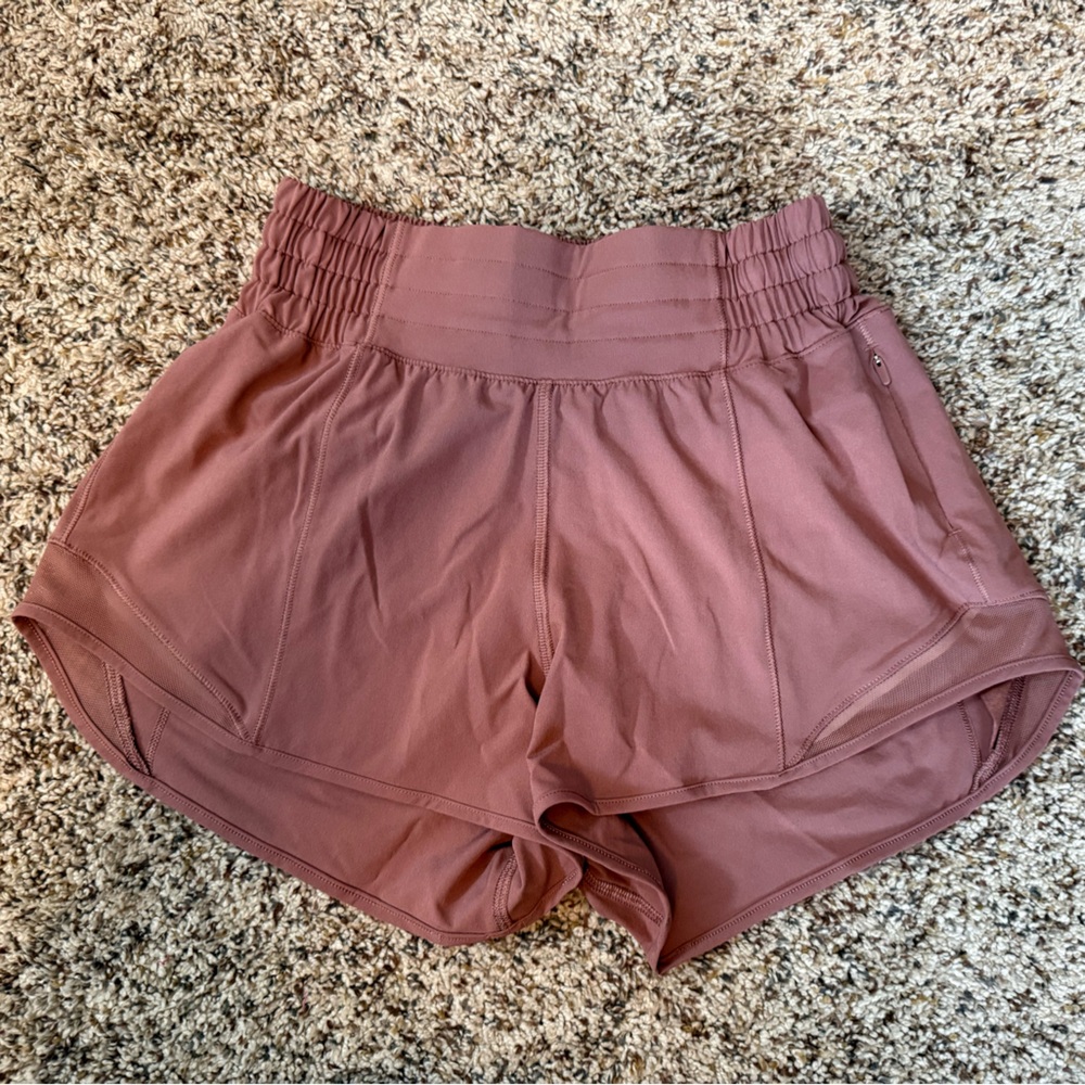 Lululemon Athletica Dusty Rose Athletic Shorts